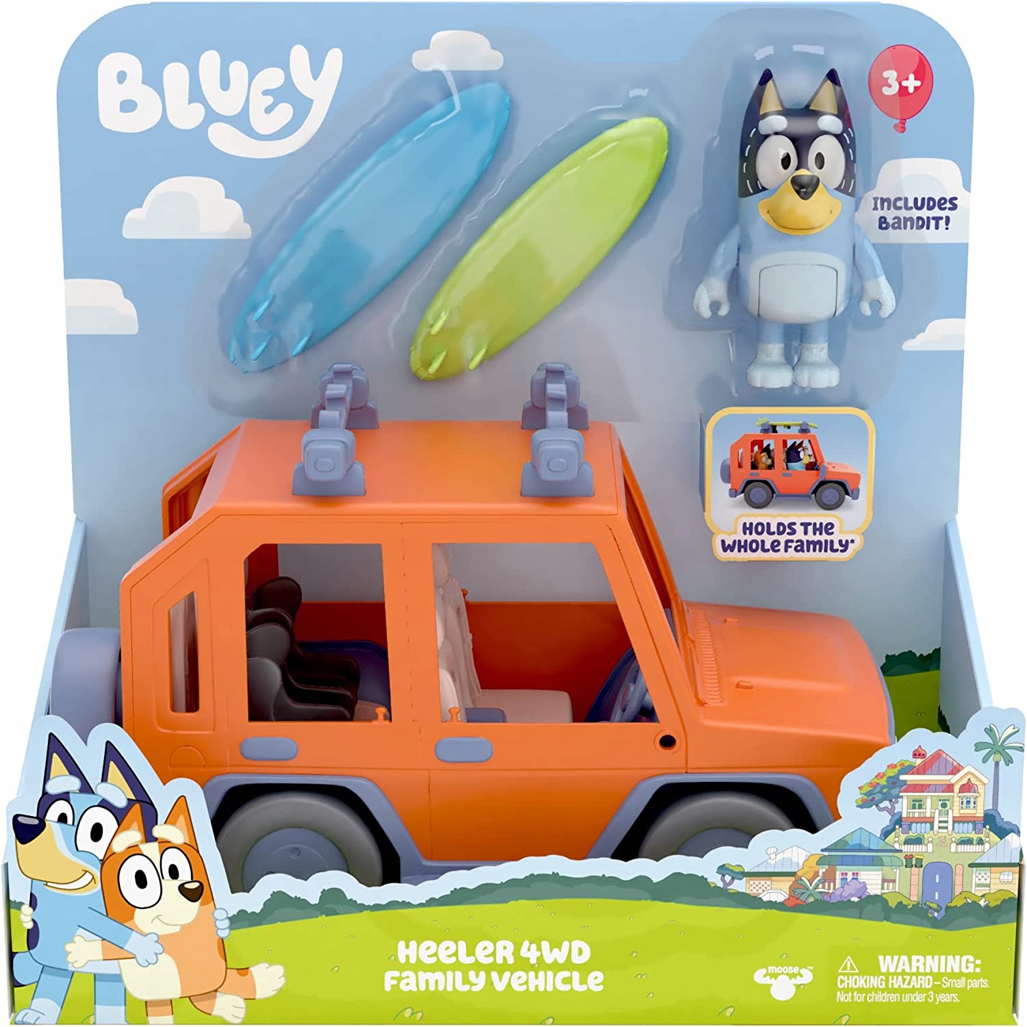 

Bluey Zestaw Auto Rodzinne Figurka Bandita Tm Toys