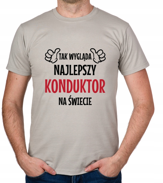 

koszulka Najlepszy Konduktor prezent