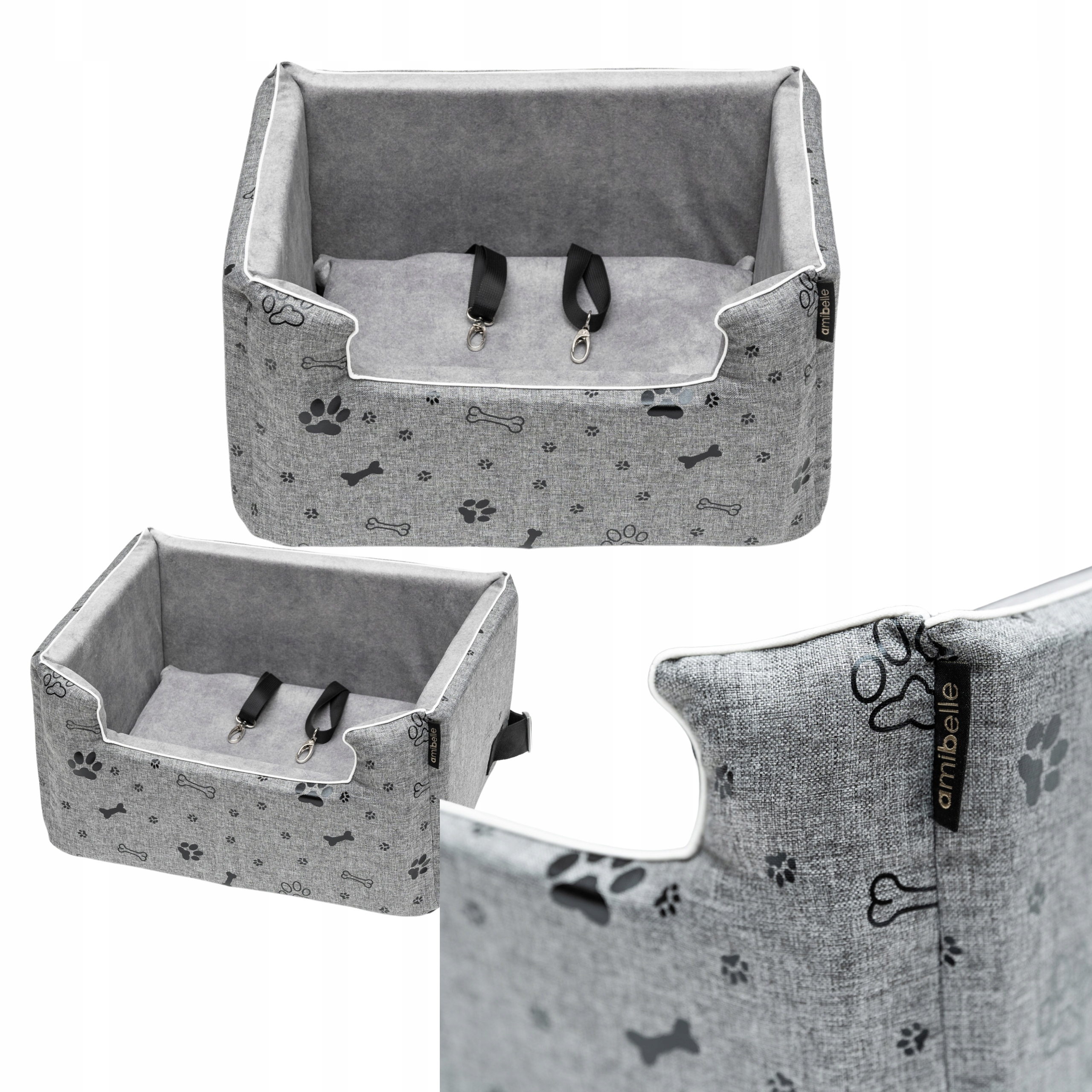 Autosedačka Pro Psa Kočku Přepravka Pelíšek Bezpečné cestování