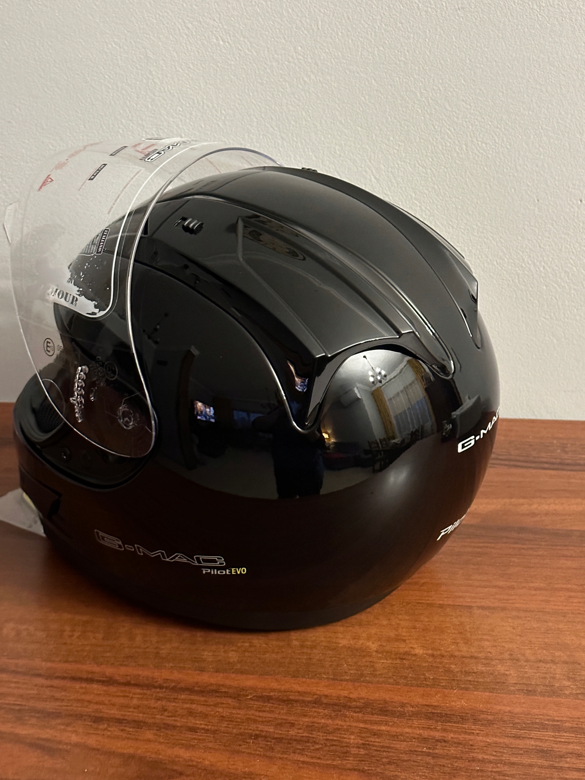 Kask motocyklowy G-Mac Pilot Evo S Kolor czarny