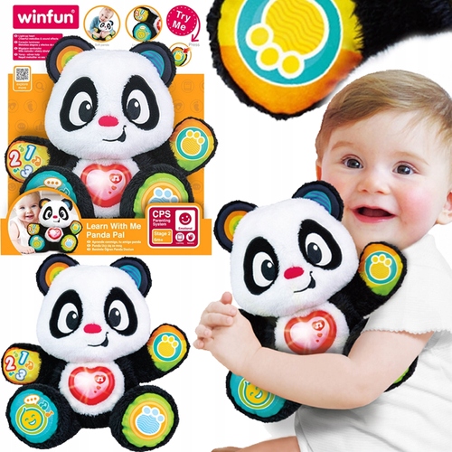 

Maskotka Interaktywna Panda Ucz Się Ze Mną Winfun