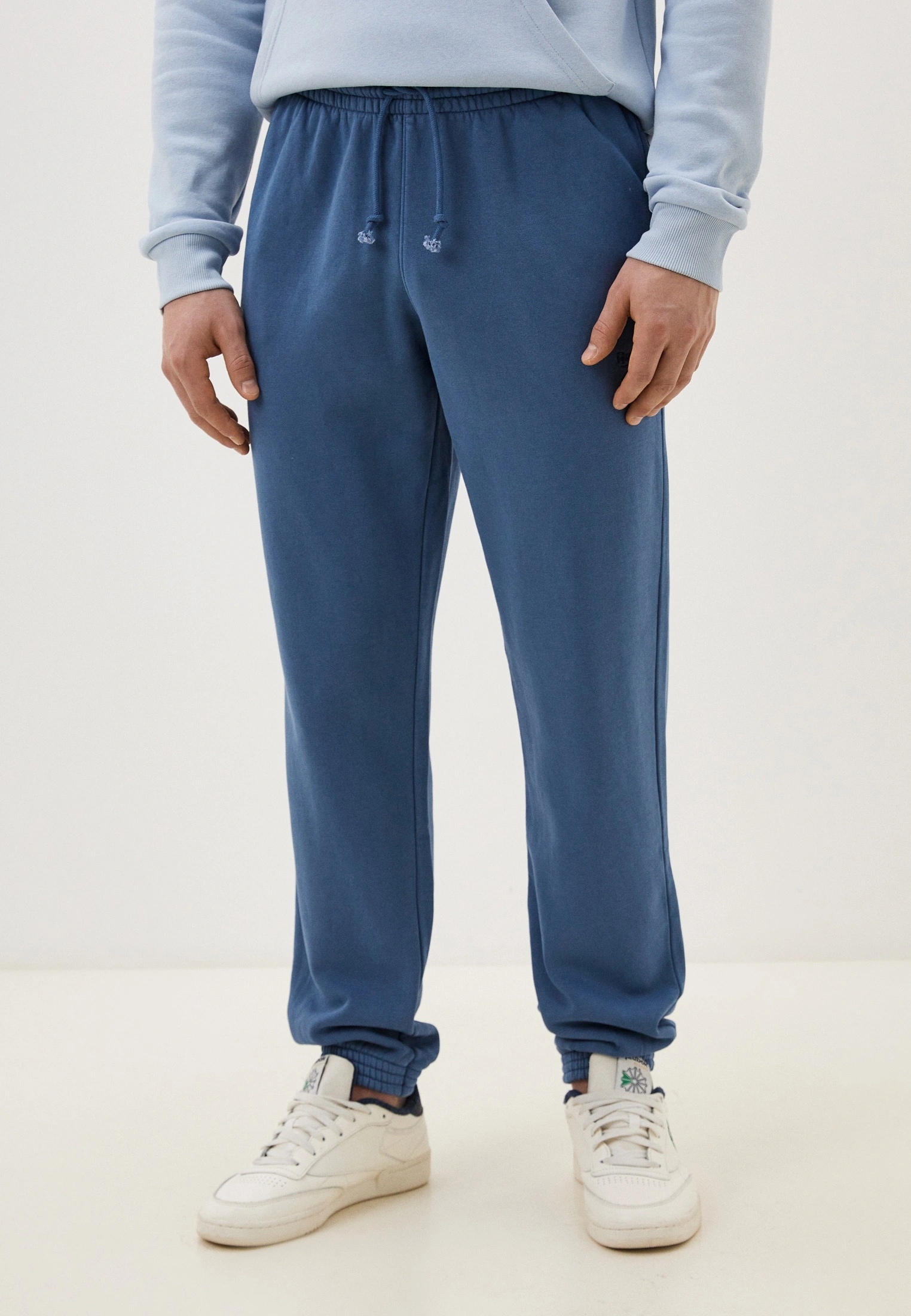 Reebok Kalhoty M Ri Washed Jogger Blue