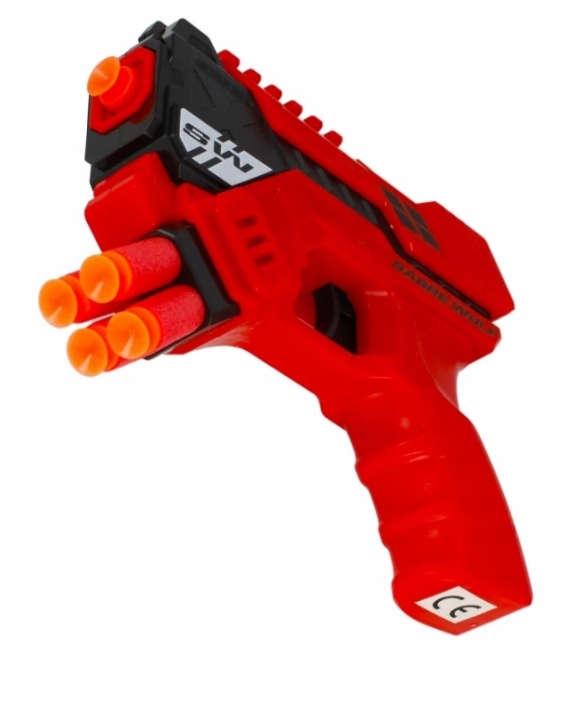 PISTOLET NA STRZAŁKI KARABIN WYRZUTNIA NA PIANKI Rodzaj pistolety