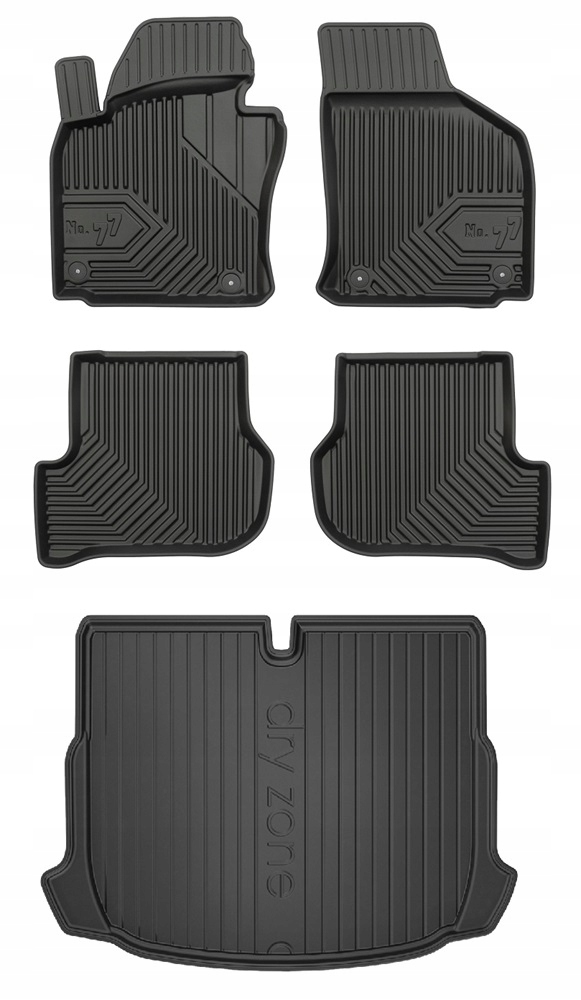 Set 77 Koberce a rohože Vw Scirocco 3 Shooting brake 2008-2017