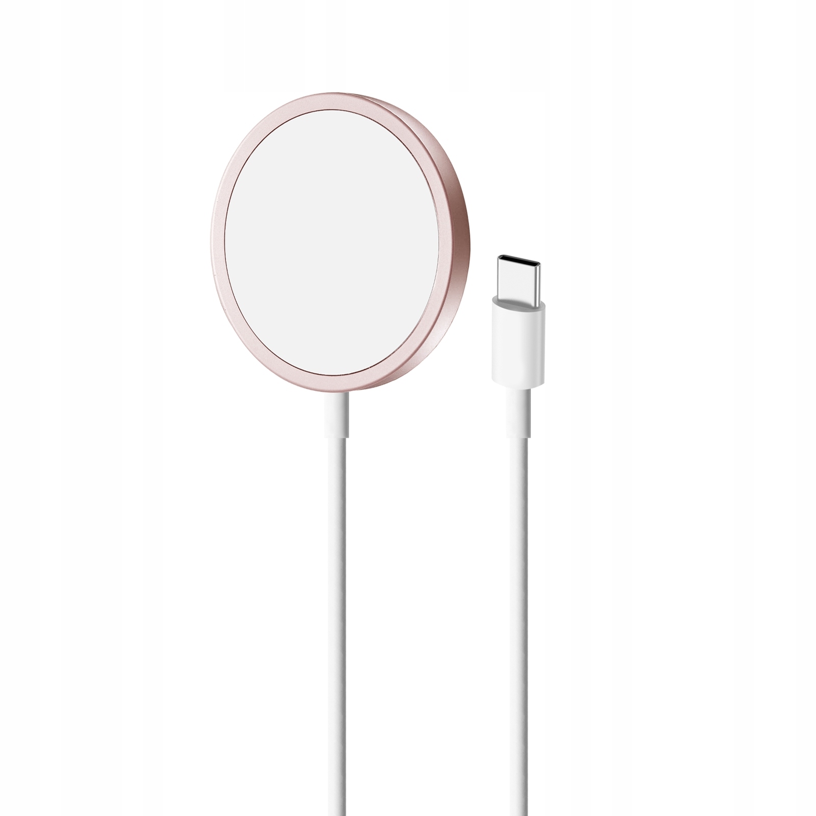 Indukční nabíječka s MagSafe Magnetico 1 m růžová