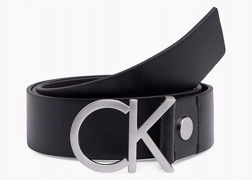 Calvin Klein Pásek K60K602141 80 cm Ck Adj. Logo Belt 3.5