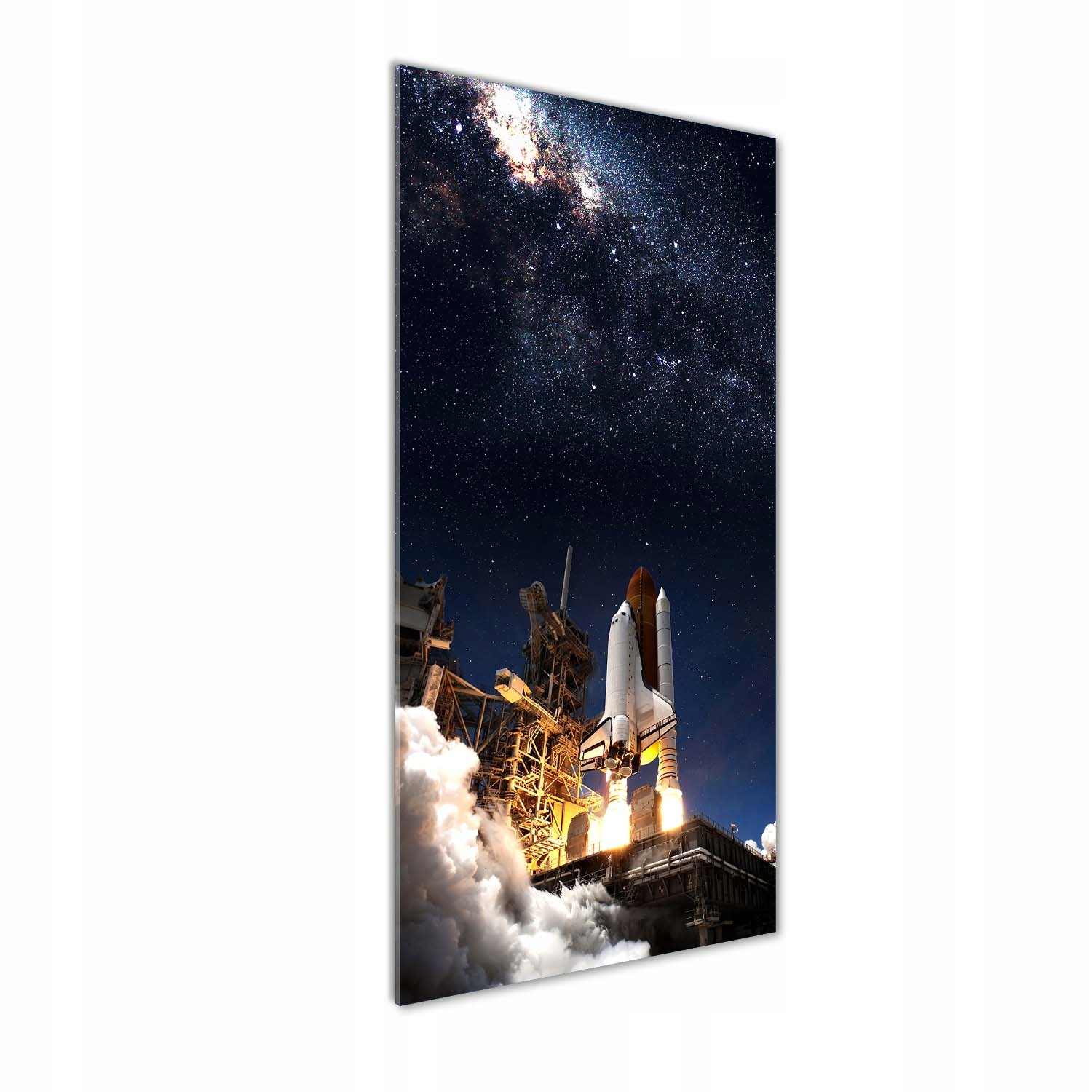 

Foto obraz na szkle Startująca rakieta 50x125 cm