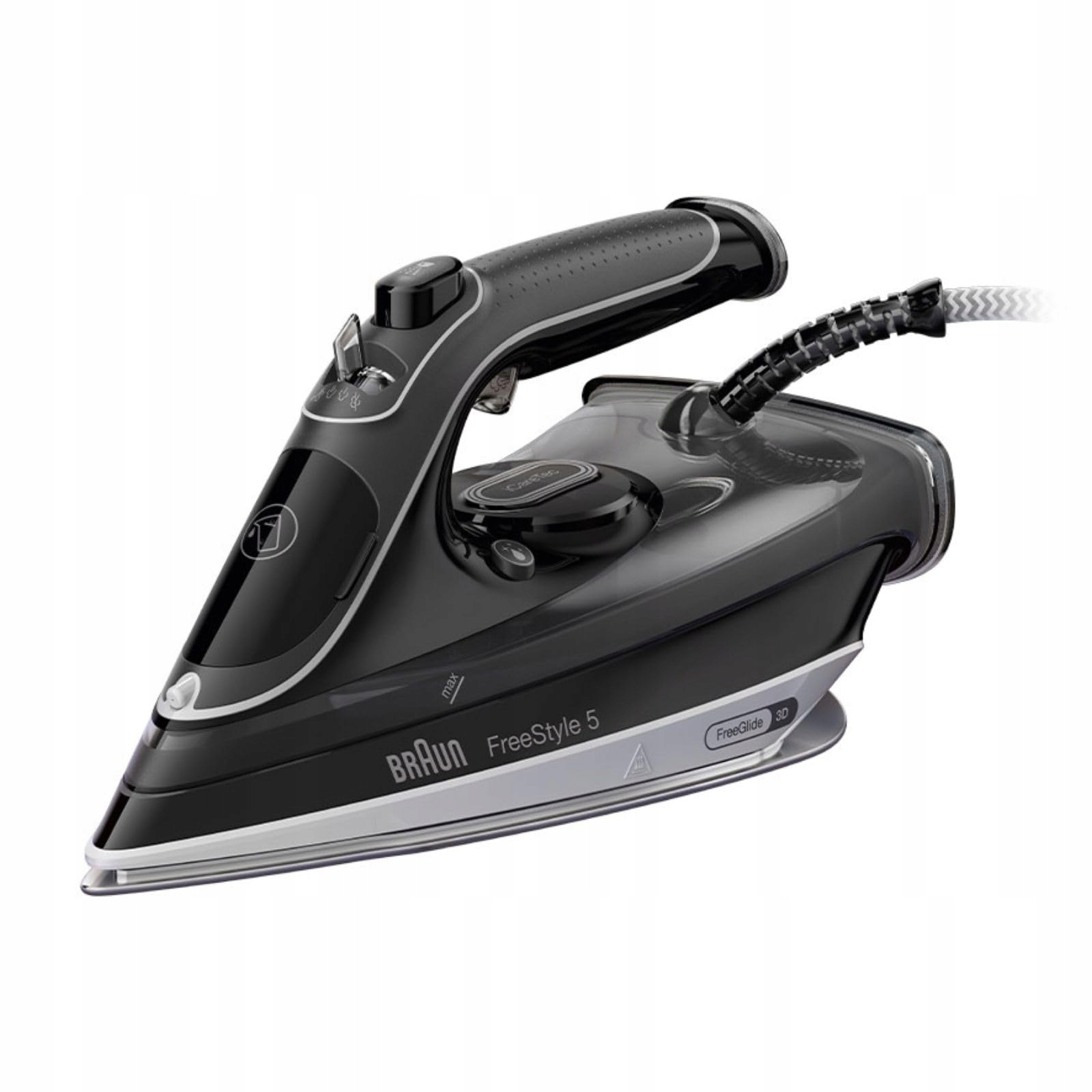 BRAUN Freestyle 5 Żelazko Parowe 2800W 220g/min 330ml Czarny