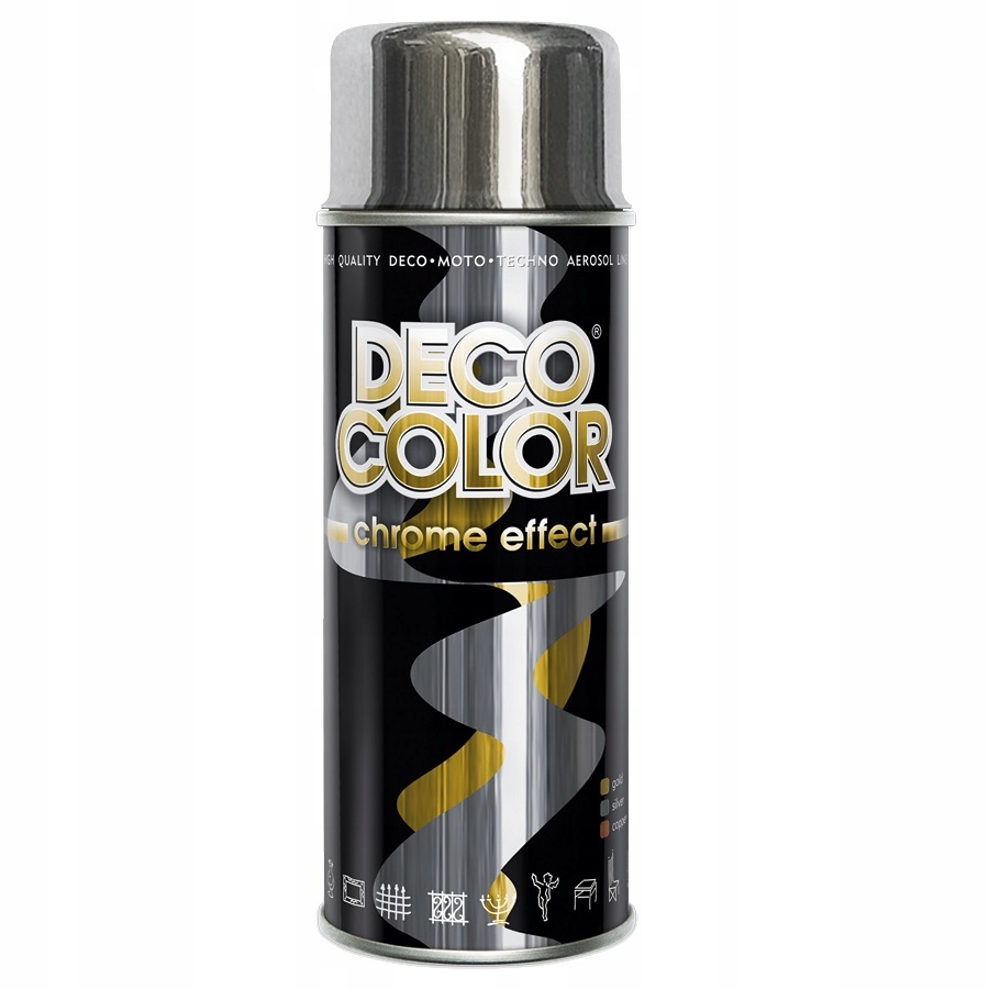 Spray LAKIER SUPER CHROM METALIK 400 ML w spraju