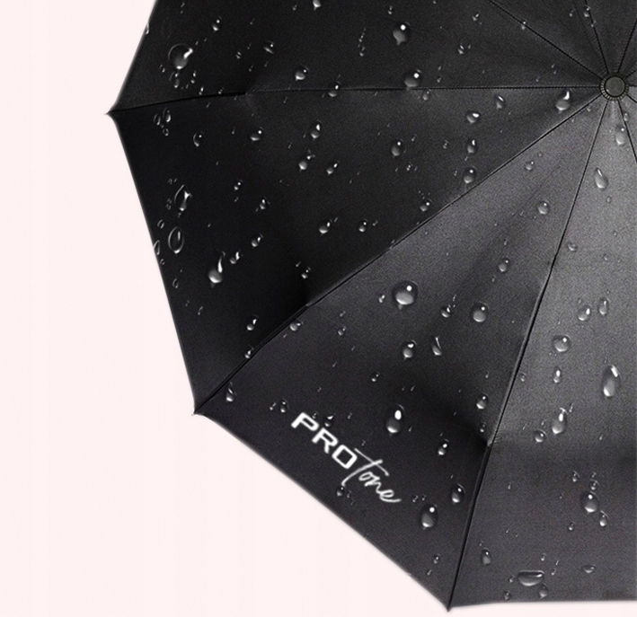 PORZĄDNY PARASOL PARASOLKA AUTOMAT SKŁADANY WŁÓKNO Kolor dodatkowy brązowy