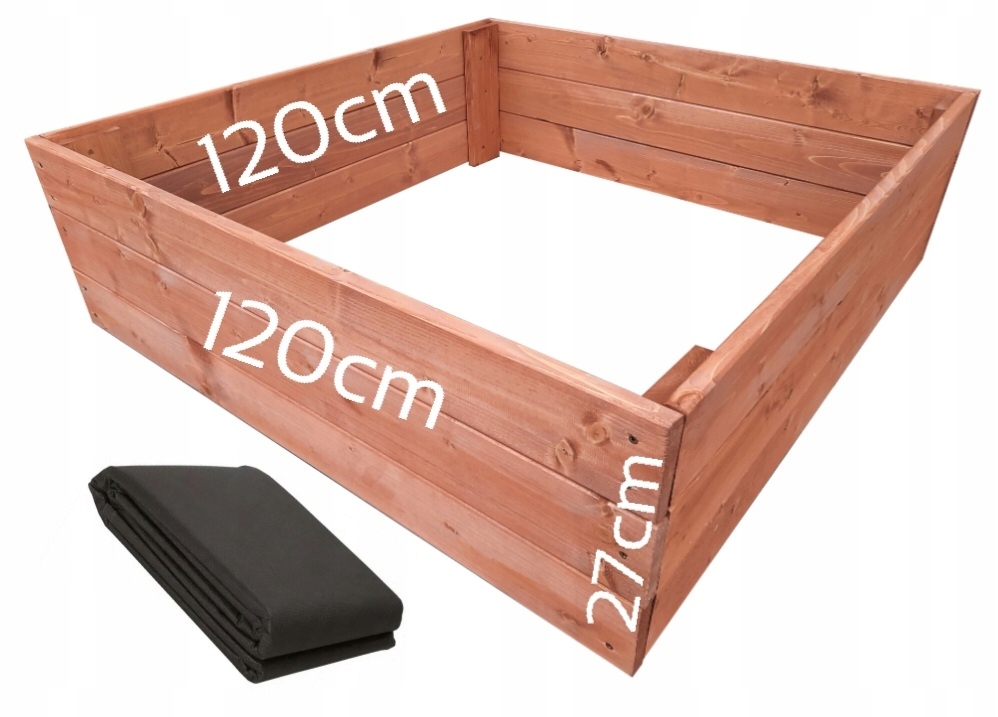 WYSOKI WARZYWNIAK IMPREGNOWANY 120X120x27CM Kod producenta Klek