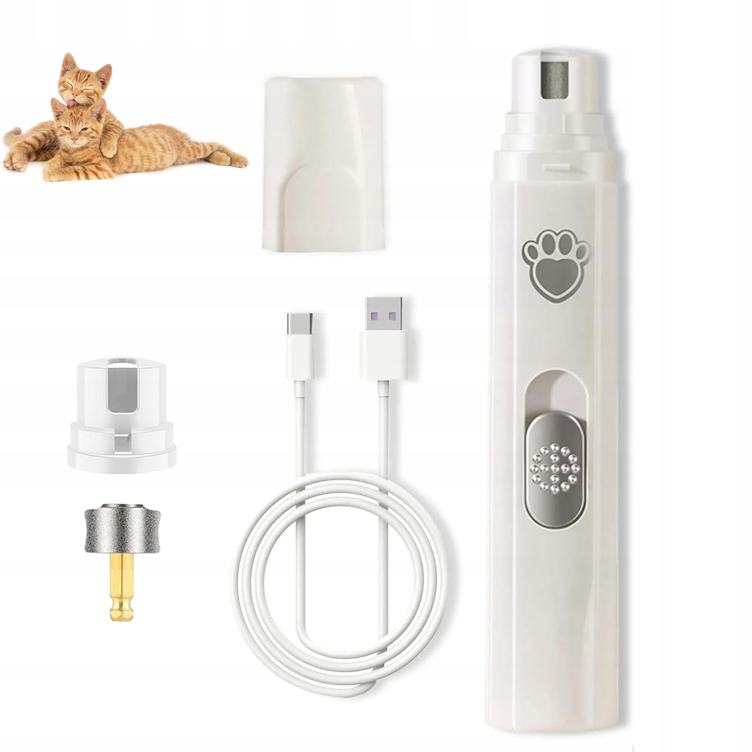 Elektrická Bruska Na Nehtové Drápky Pro Psa Kočku Pilník