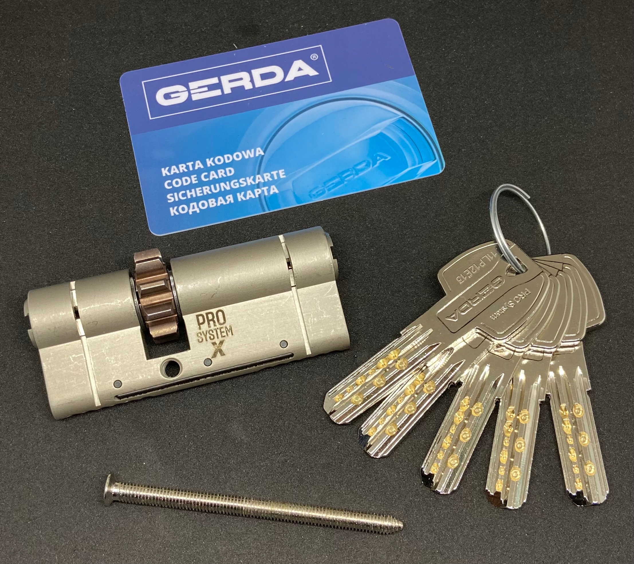 Antywłam. wkładka Gerda Pro System X 30/45 zębatka