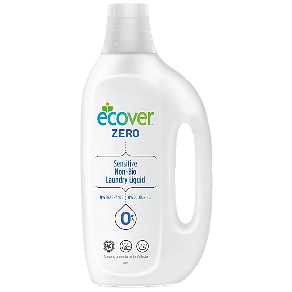 Levně Ecover Zero Sensitive tekutý na praní 1,5 L, 42pd