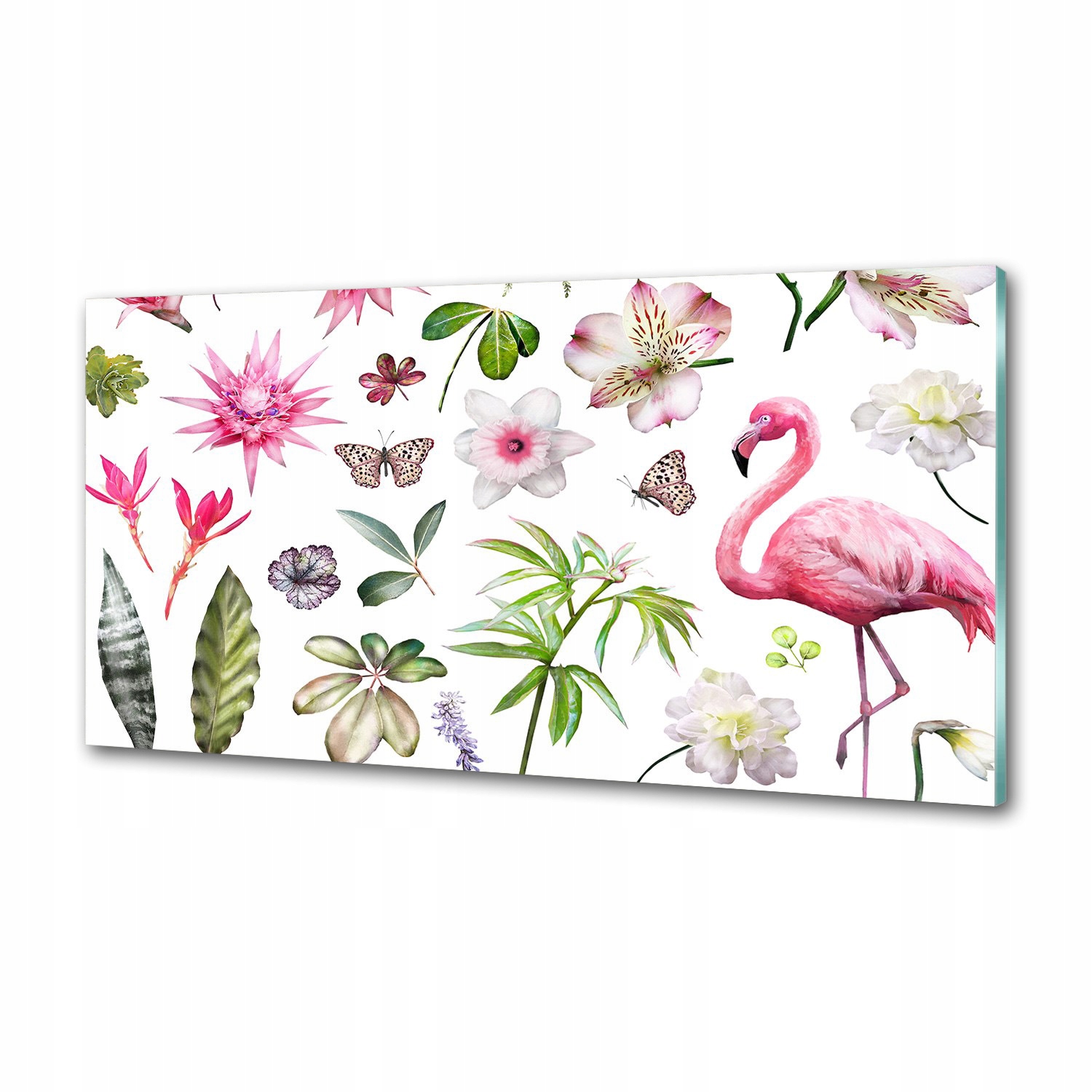 Panel lacobel Tropická kolekcia 120x60 cm Lepidlo