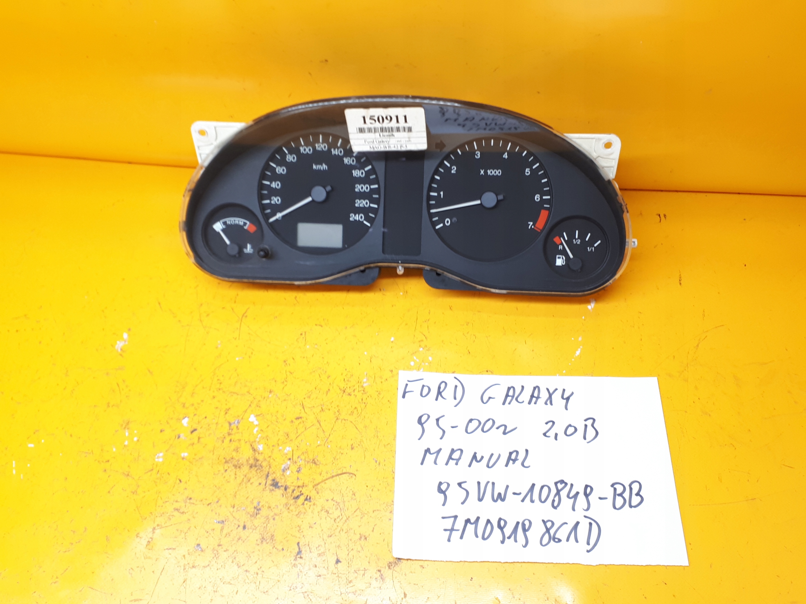 dials PREDKOSCIOMIERZ FORD GALAXY 95VW10849BB FORD