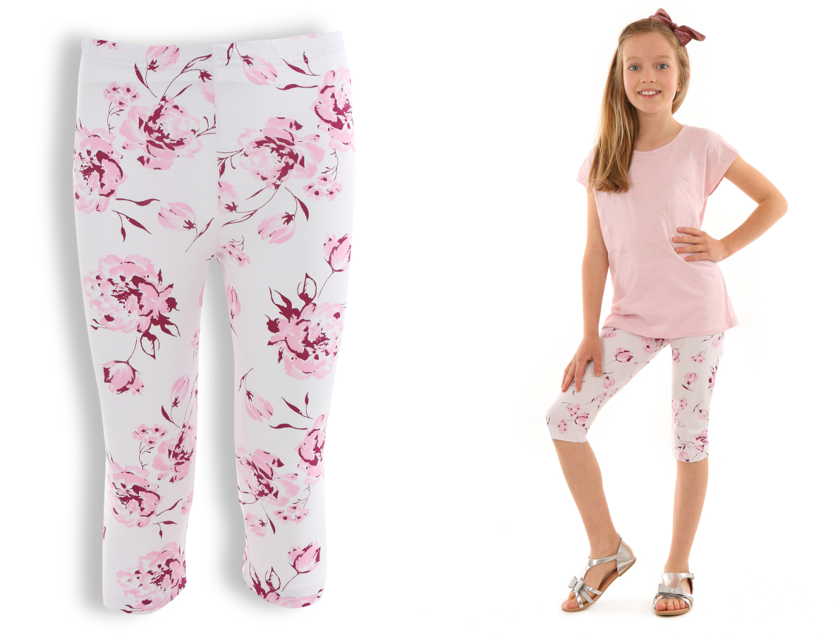 

Legginsy 3/4, getry Nadruki - 128 Kropek 018