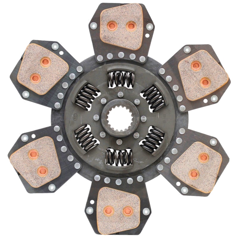 Tarcza sprzęgła 310TDCA, spiek, 6 okładzin, 31x35mm