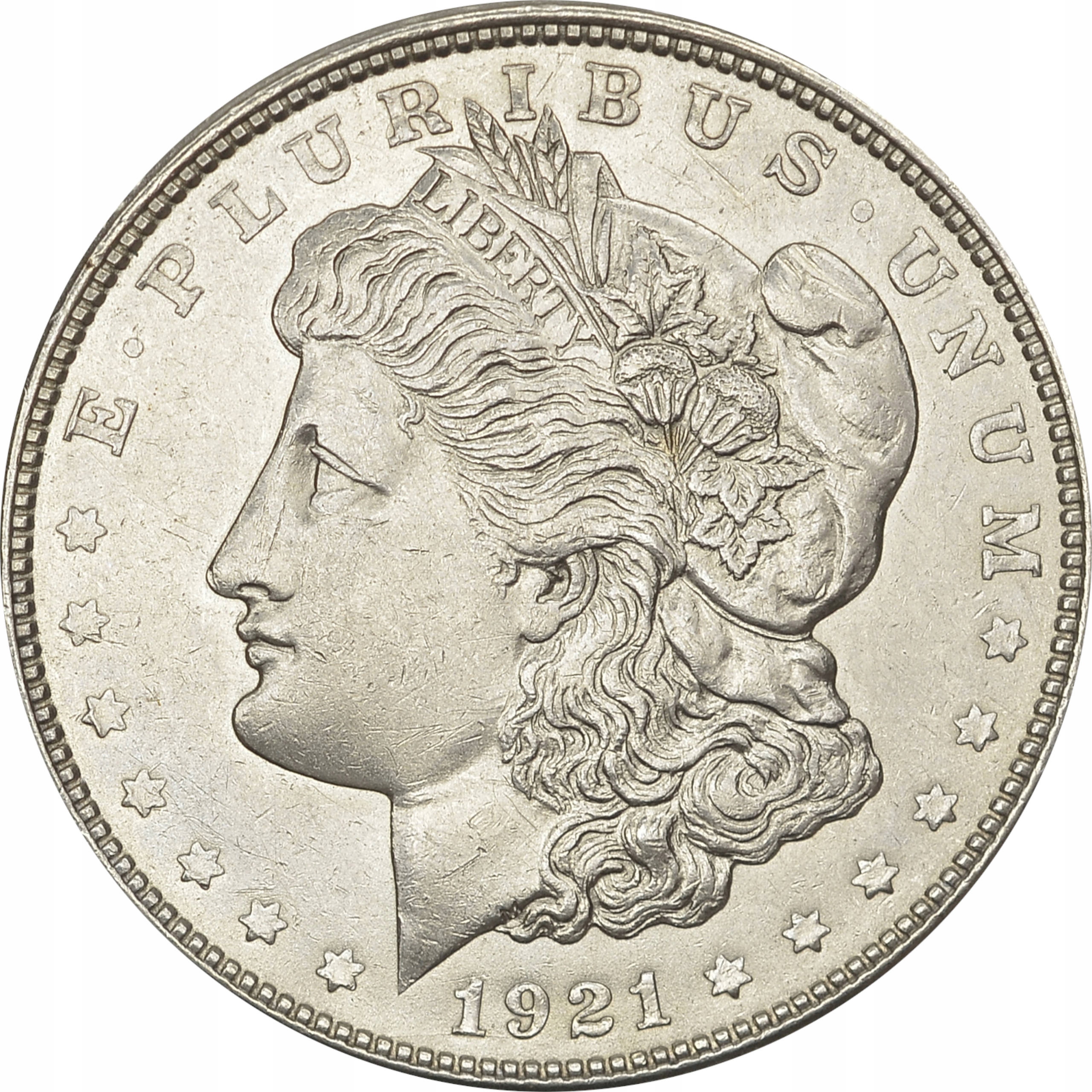 11.gy.USA, 1 DOLAR 1921 D Morgan