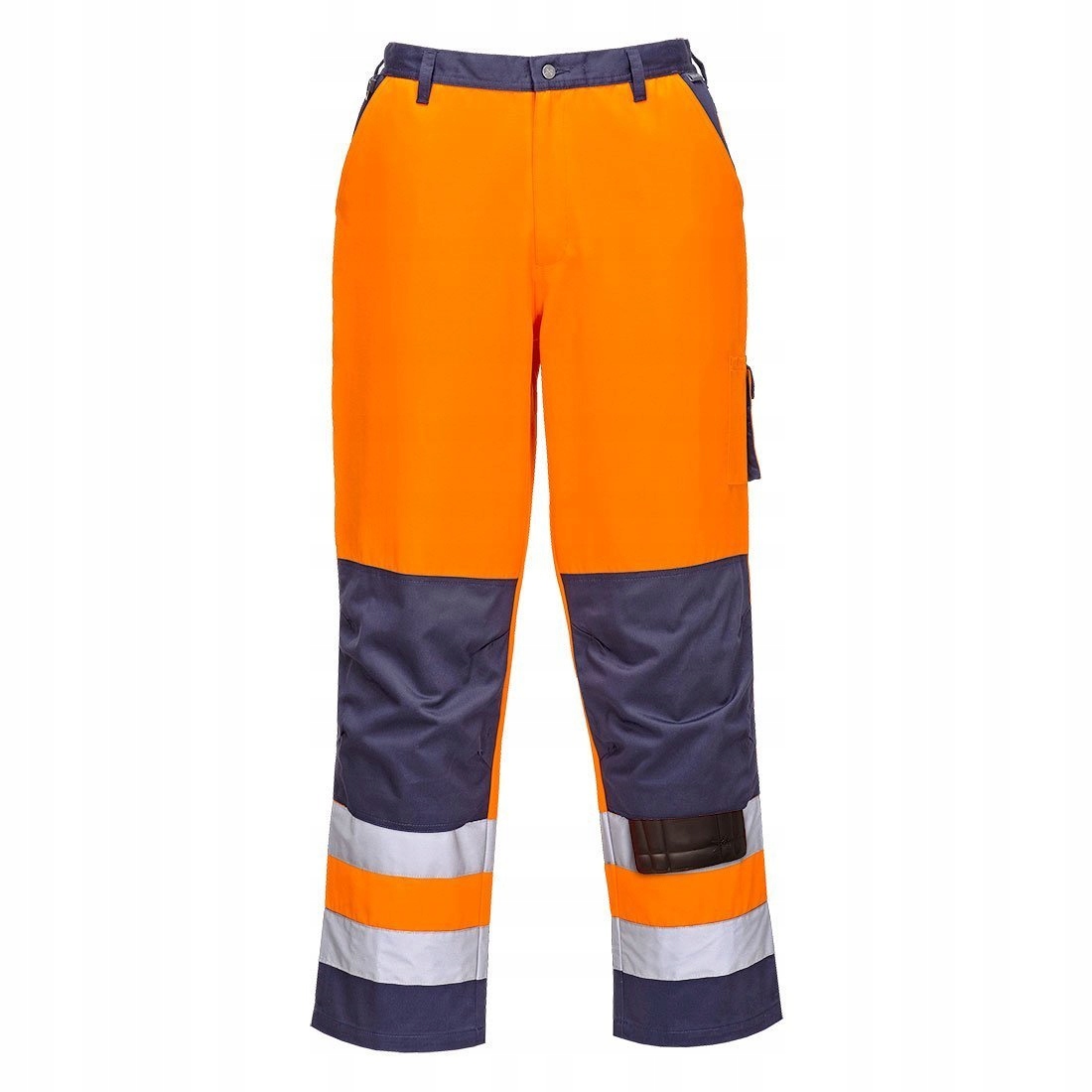 Výstražné kalhoty Lyon Oranžová/Granátová vel. XL