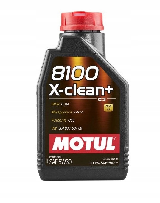 

Motul 8100 X-clean+ 1l 5W-30