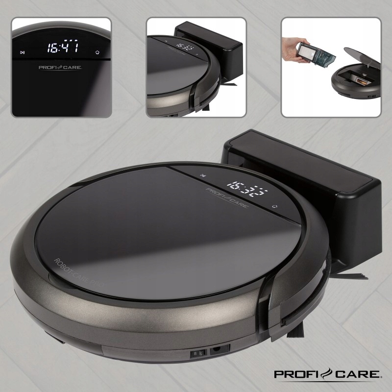 ODKURZACZ ROBOT SPRZĄTAJĄCY ODKURZAJĄCY WIFI PILOT Model PC-BSR 3043