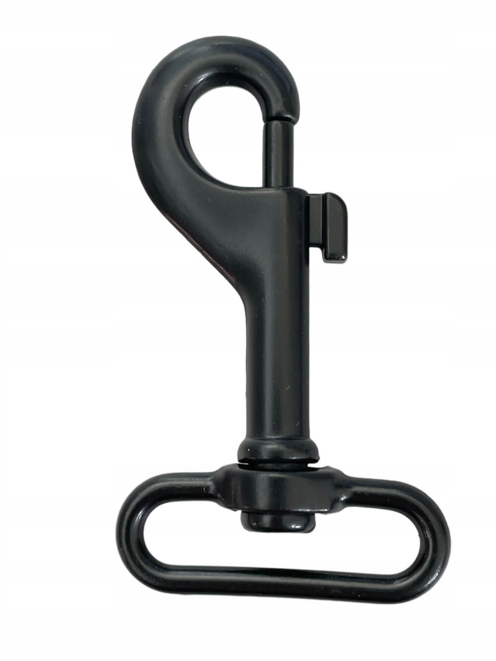 Karabina na Vodítko 30mm x 65mm Karabina 110kg Zapínání 20ks Černá Mat