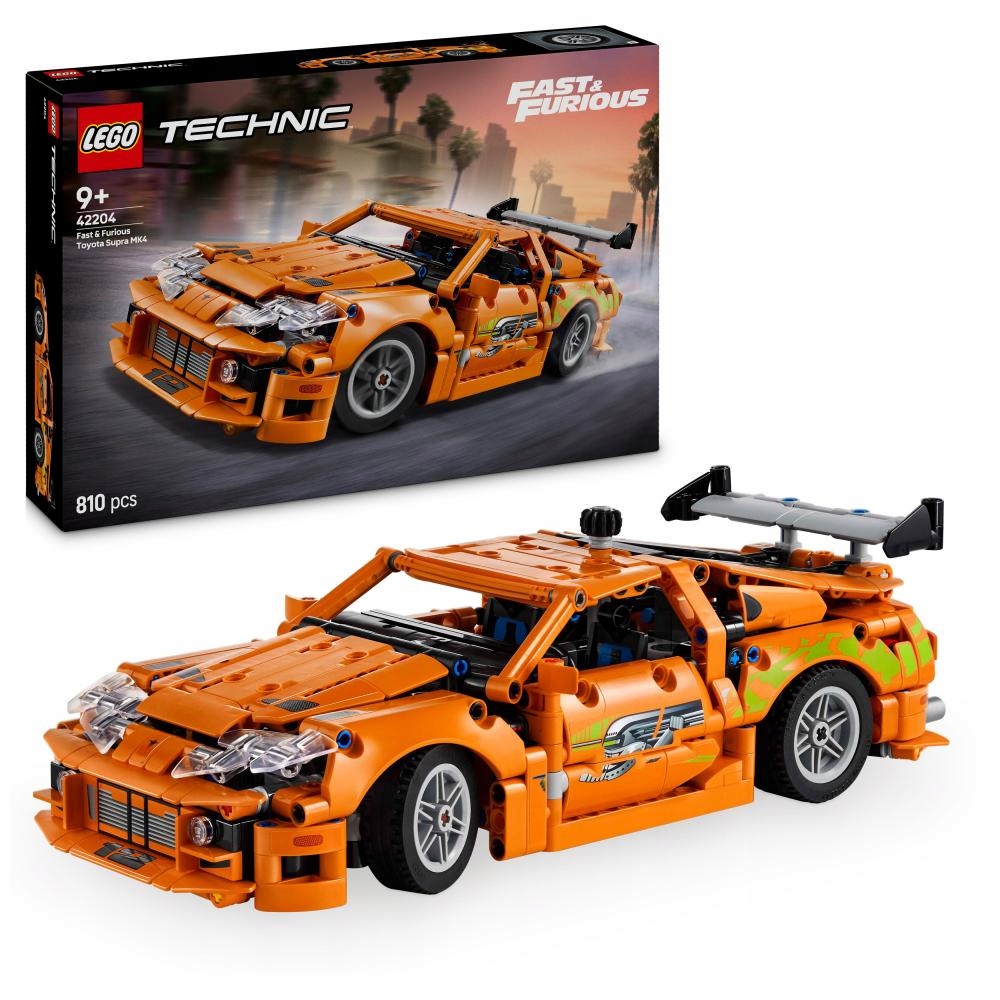 Lego 42204 Technic Fast and Furious Toyota Supra MK4