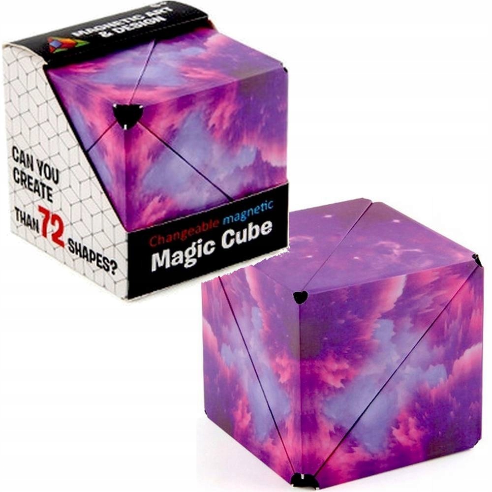 

Magiczna kostka magnetyczna przestrzenne puzzle