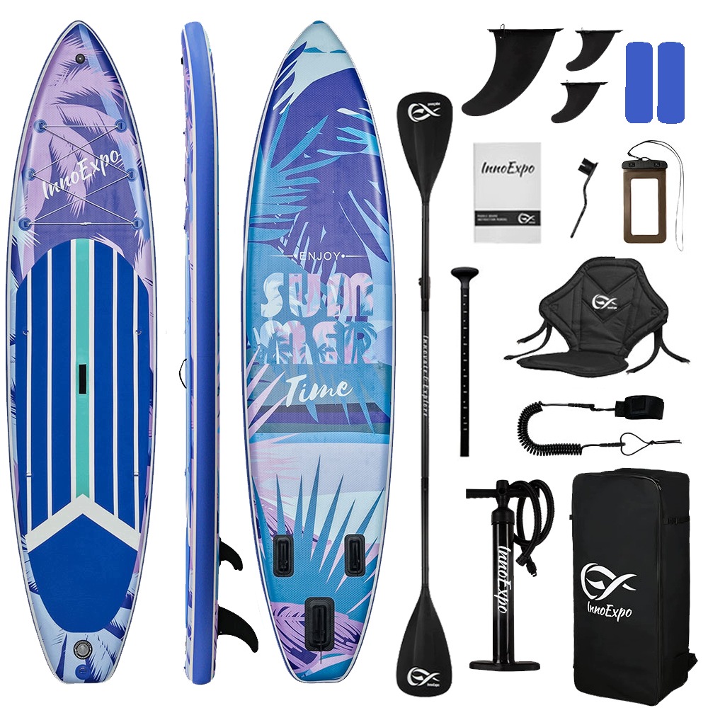 Sup Deska Innoexpo Nafukovací 350*83*15 cm Nosnost 200 kg Pvc Příslušenství