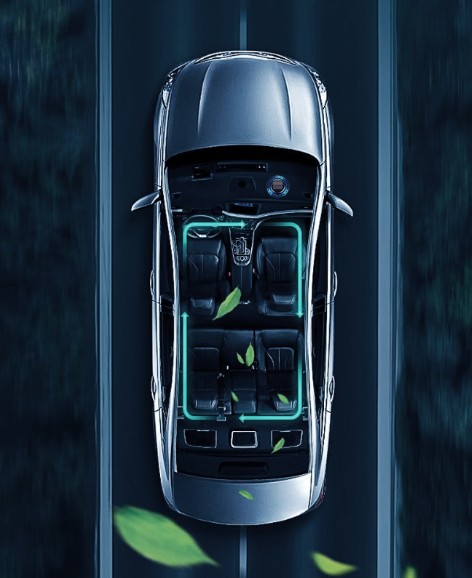 ZAPACH ODŚWIEŻACZ POWIETRZA DO SAMOCHODU, SZARY Producent bez marki