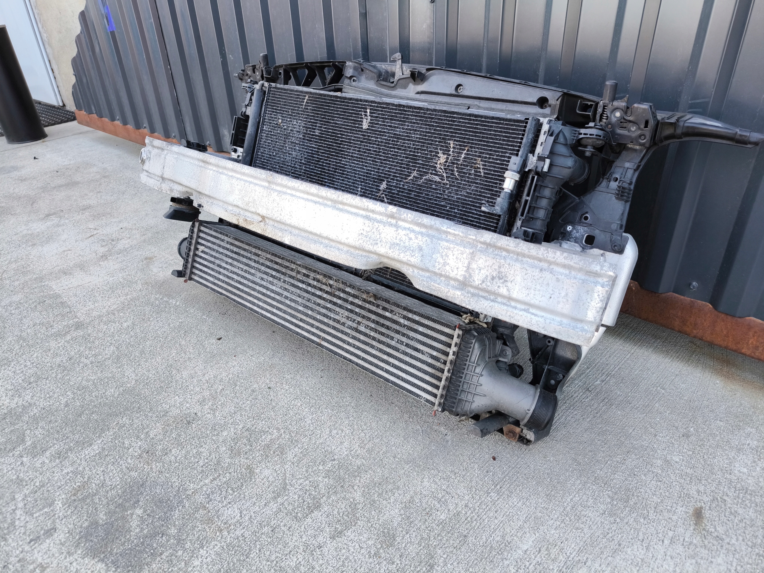 support panel for radiators complete AUDI A6 C7 A7 4G 3.0 TDI 2011-2016 complete !!!