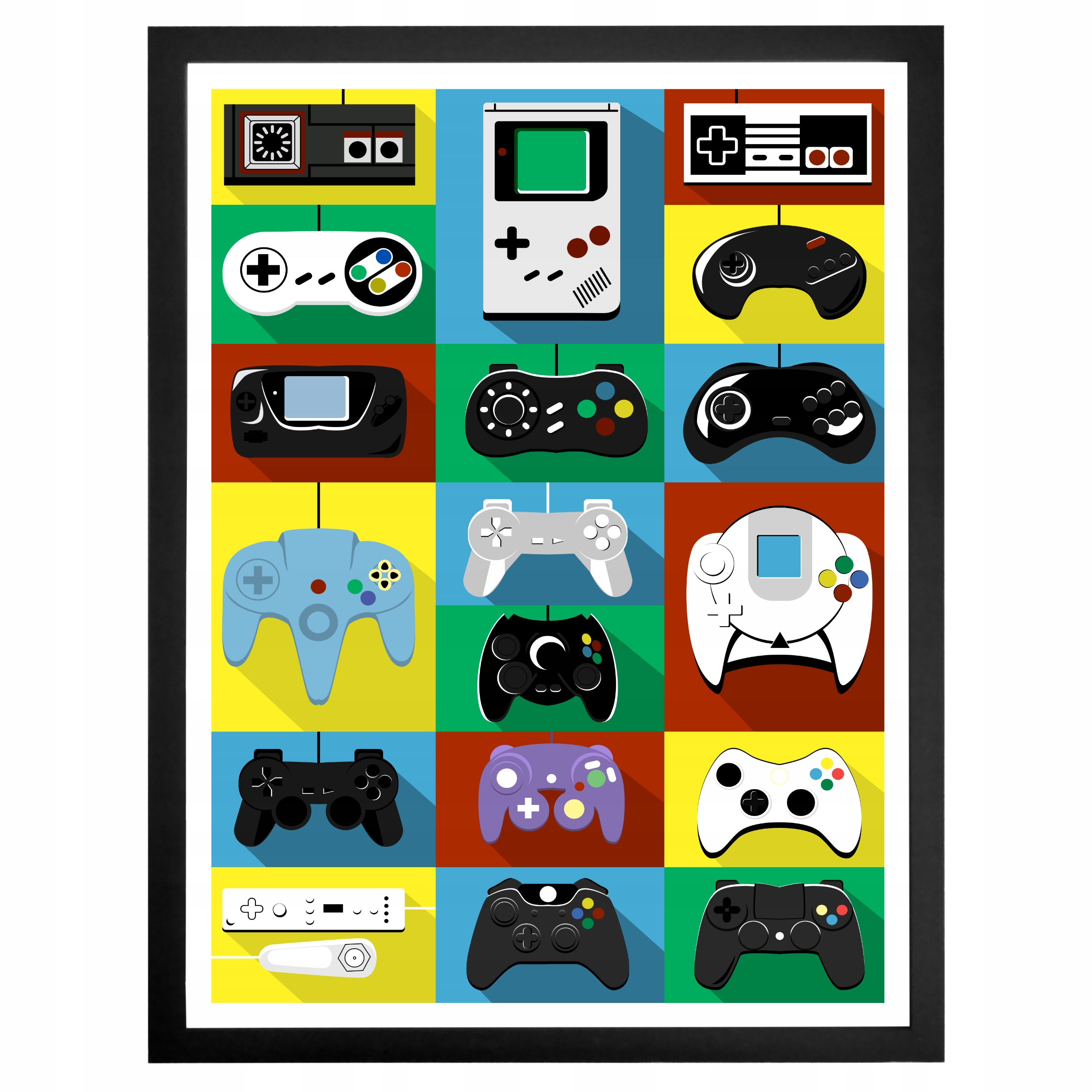 

Plakat A3 Dla Gracza Gry Gamer Rama