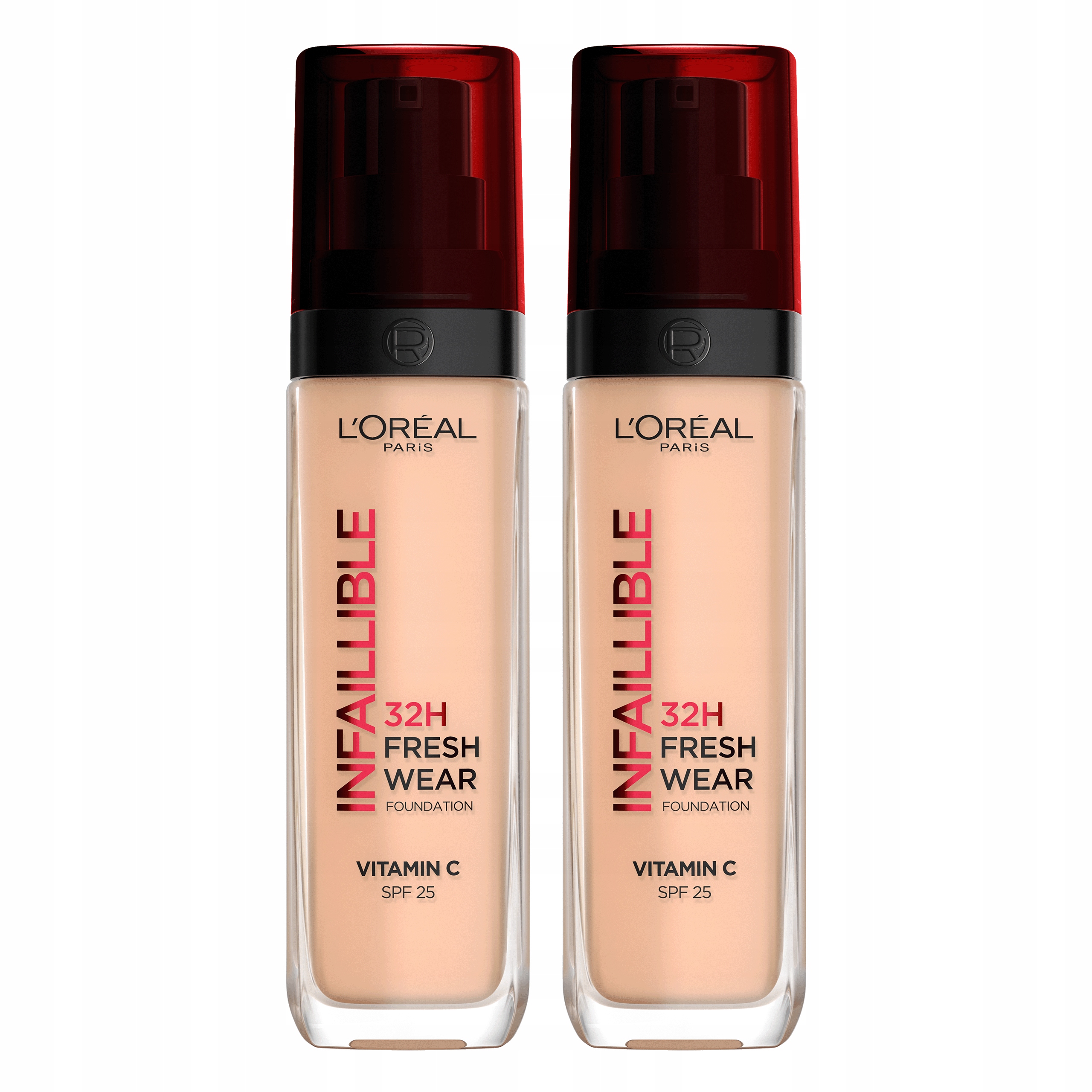 Zestaw 2x L'Oréal Infaillible 32H Fresh Wear Podkład do Twarzy w Płynie 110