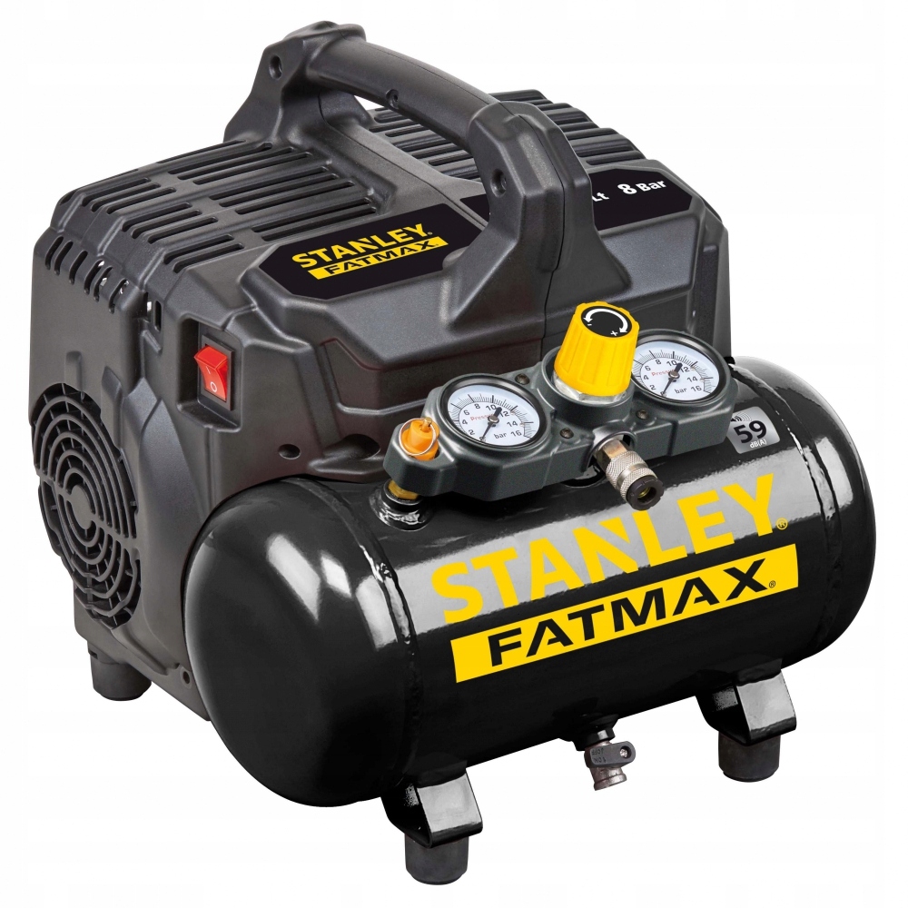 

Kompresor Bezolejowy Wyciszony 6L Fatmax STF564