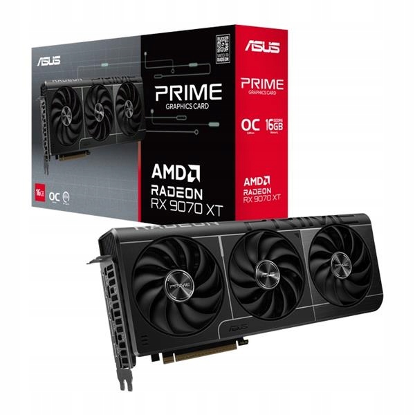 Asus Prime Radeon Rx 9070 Xt Oc Edition 16GB GDDR6 90YV0L71-M0NA00