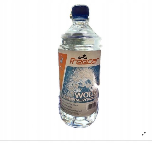 

Woda Destylowana Demineralizowana 1 Litr Freecar