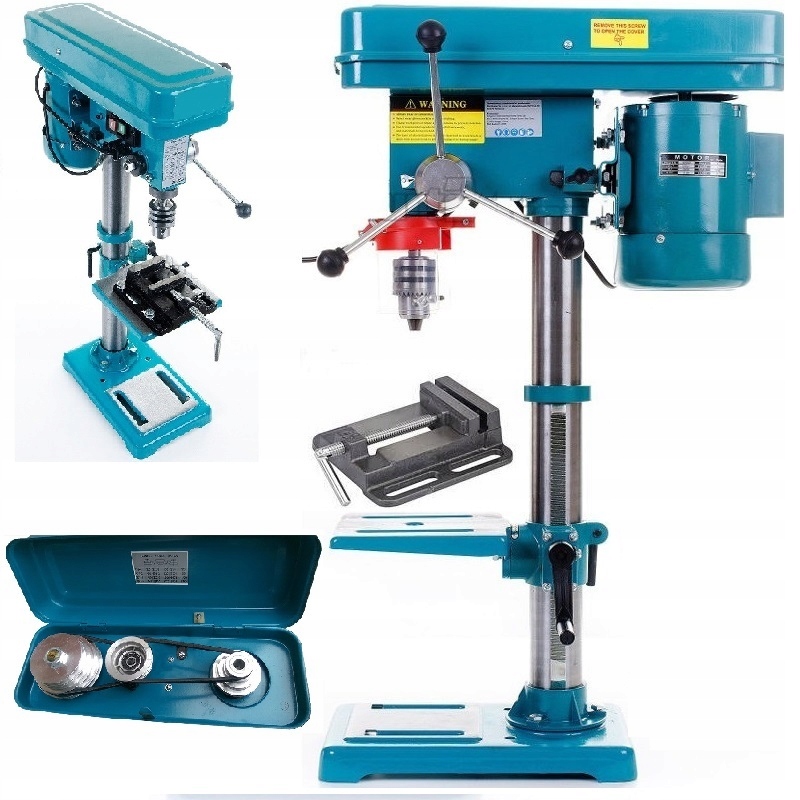 WIERTARKA STOŁOWA KOLUMNOWA 3750W 16MM + IMADŁO