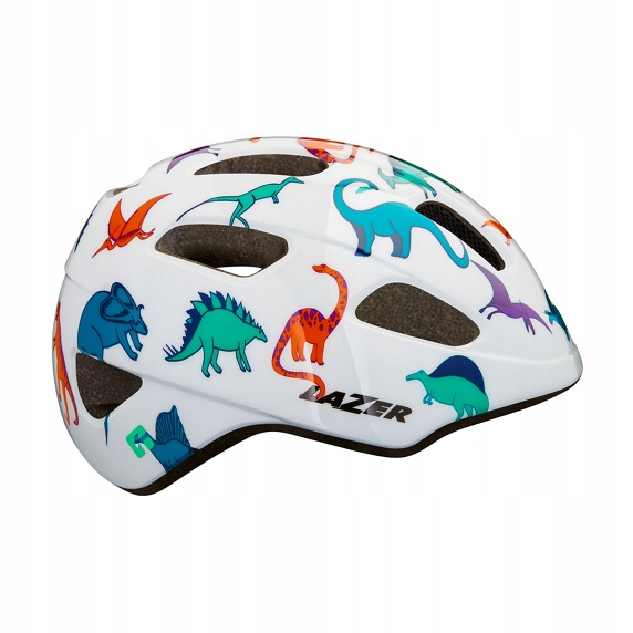 Dětská cyklistická přilba Lazer Pnut KinetiCore 46-52 cm dinosaurus