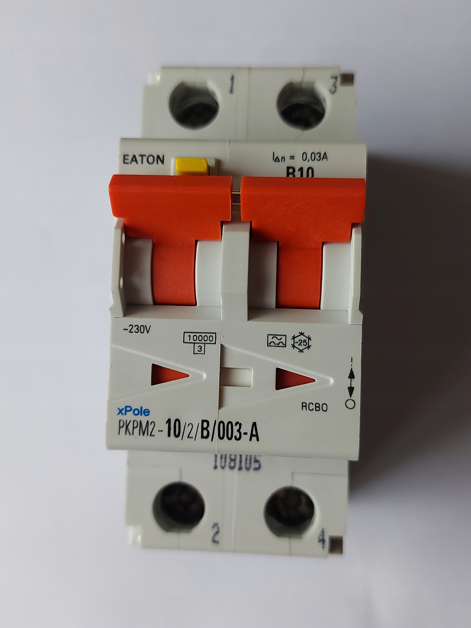 Prúdový chránič 2P B10A PKPM2-10/2/B/003-A 108105 Eaton