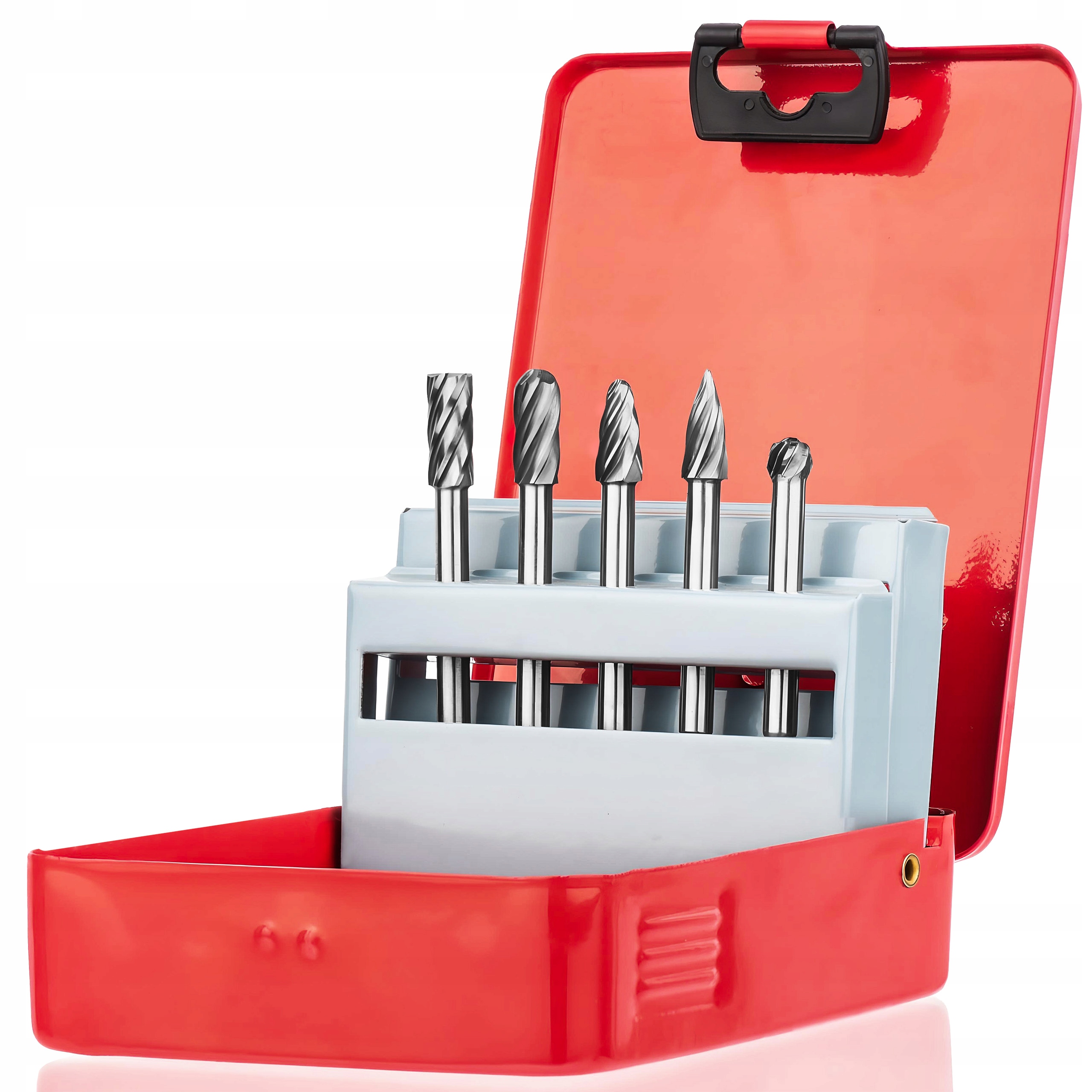 Sada rotačních pilníků Frézy na hliník 5 ks Karbid slinutý