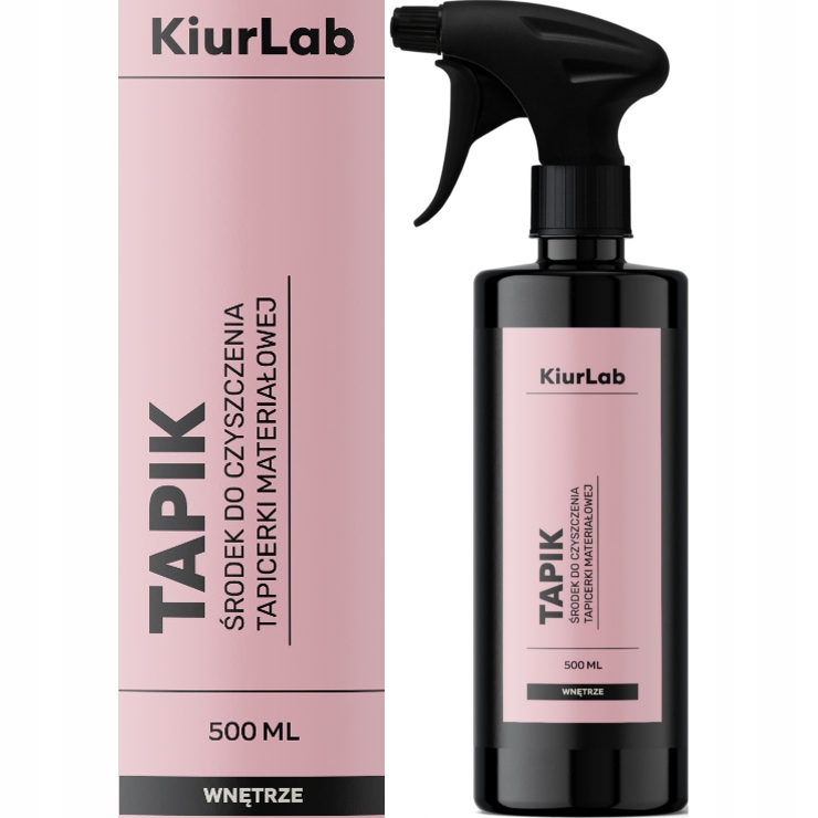 KIURLAB _ TAPIK 0,5L _ BEZPIECZNY PRODUKT DO PRANIA TAPICERKI SAMOCHODOWEJ