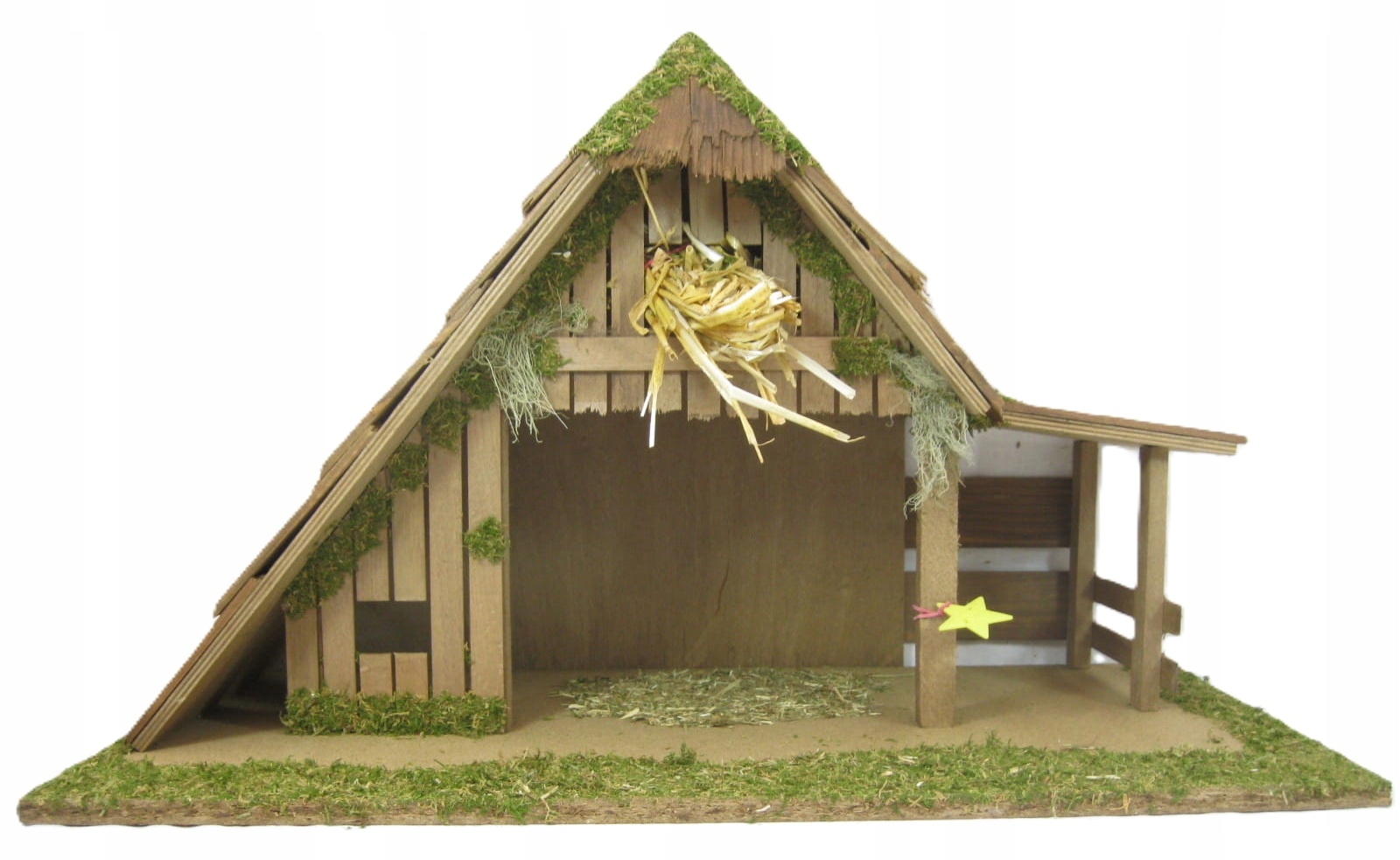 Vianočný Betlehem * Stajňa * 55x28x34cm pre figúrky s výškou 12-13cm