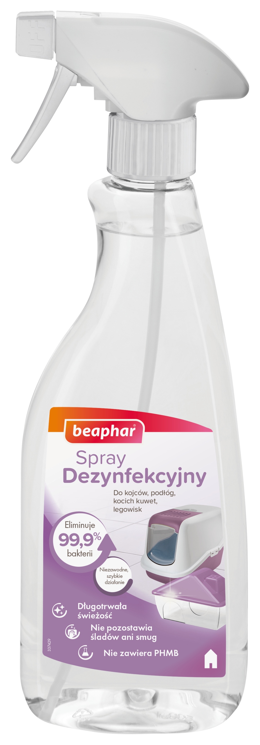 

Beaphar Spray dezynfekcja 500ml