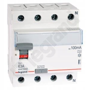 Wyłącznik różnicowoprądowy P 304 4P 63 A 100 mA typ A serii TX3