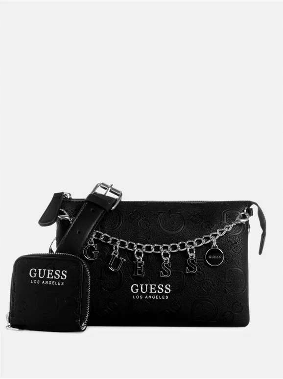 Guess dámská kabelka,crossbody Amarantha černá