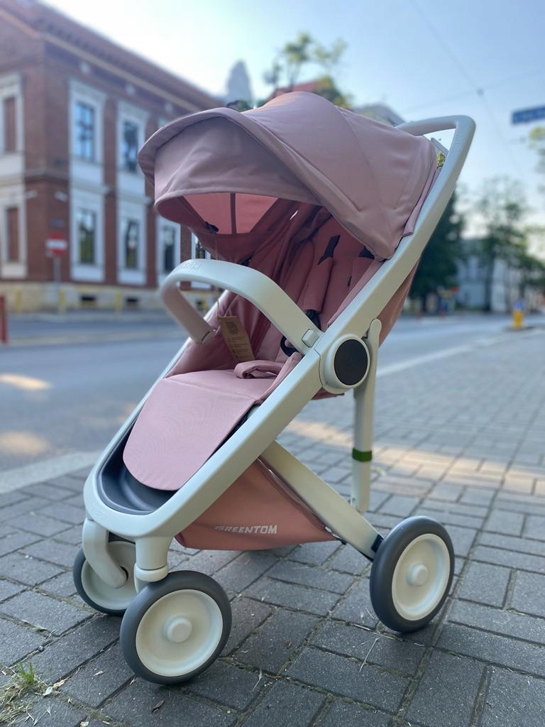 Wózek spacerowy Greentom Classic Blossom / White Model Classic