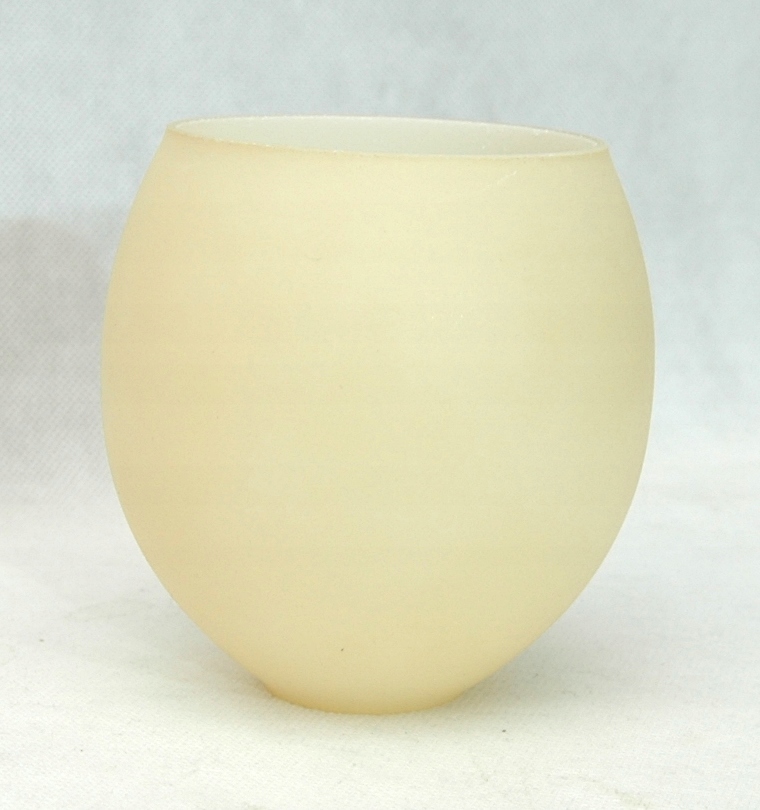 

Klosz szklany krem. do lamp, żyrandoli, klosz E14