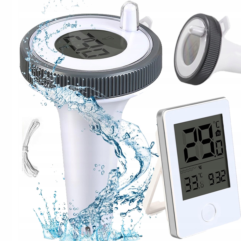 Bazénový Teploměr, Teploměr Pro Vodu V Bazénu A Vaně IP67