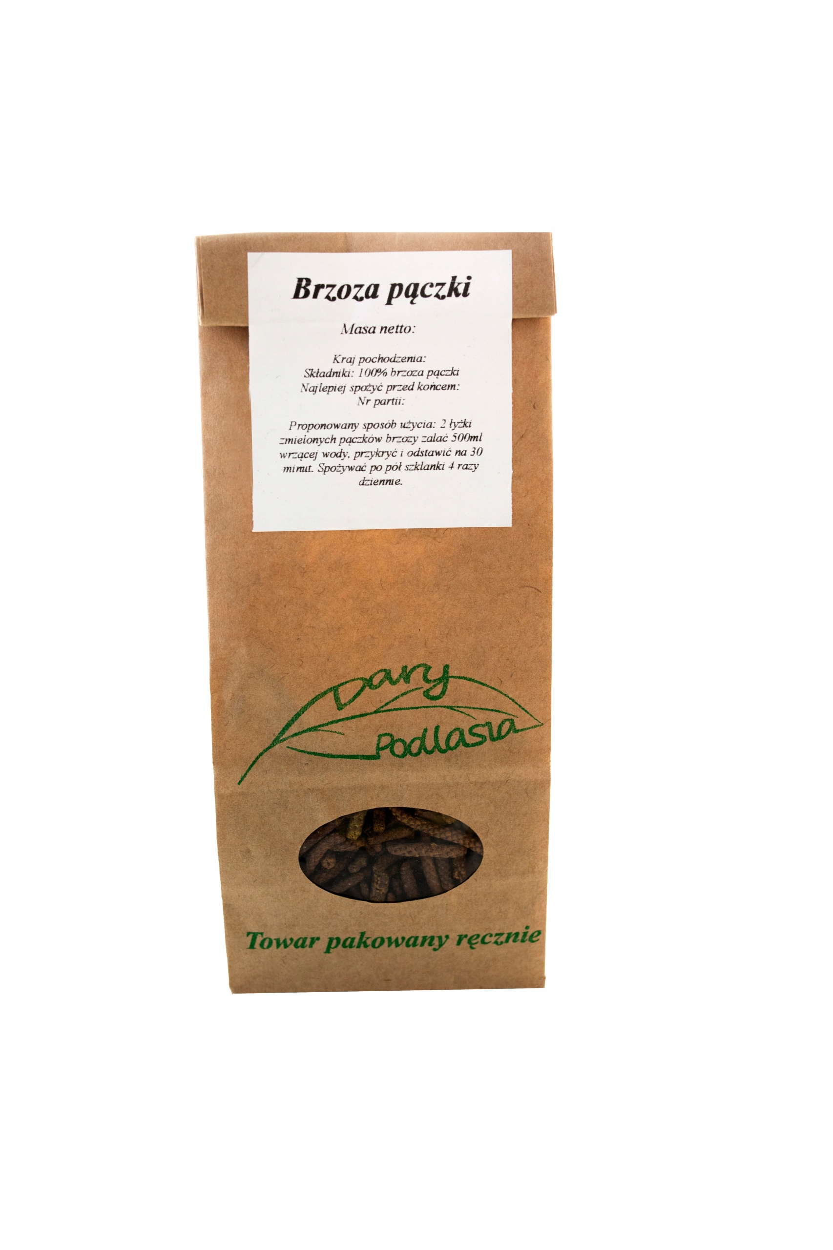 

Brzoza pączki brzozy Zioła 50g Dary Podlasia
